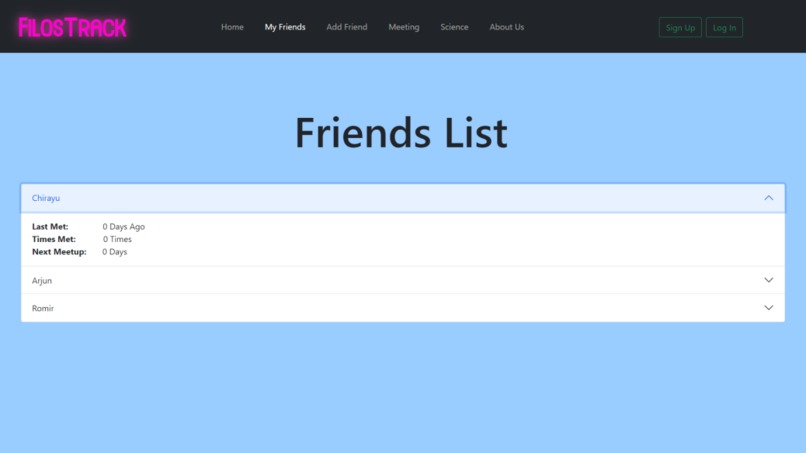 FilosTrack – screenshot 5