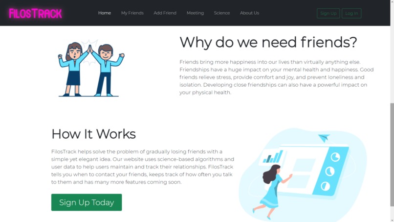 FilosTrack – screenshot 3