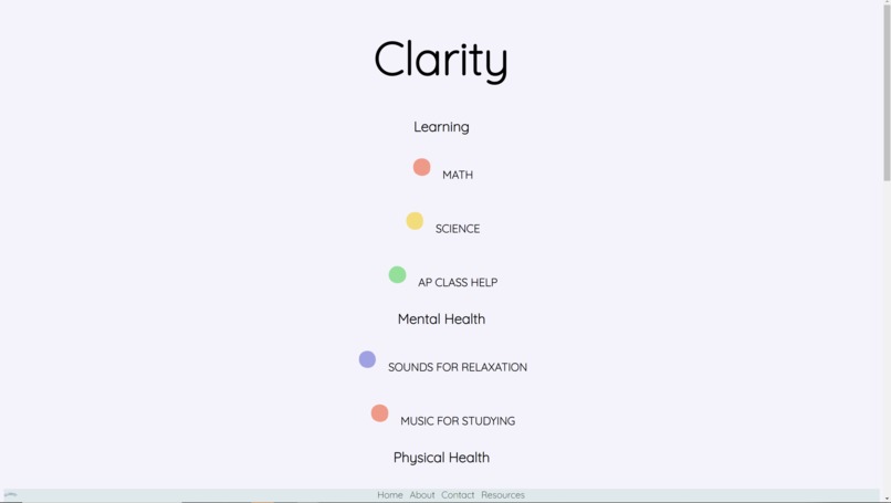 Clarity – screenshot 2