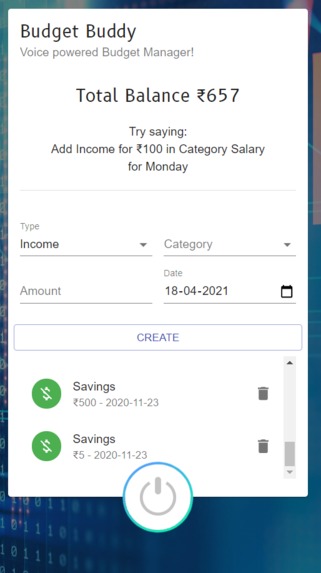 Budget Buddy – screenshot 1