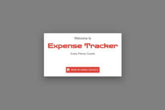 Expense Tracker