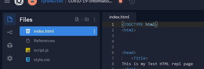 COVID-19 Information – screenshot 1