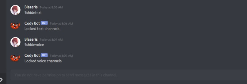 Cody Bot – screenshot 4