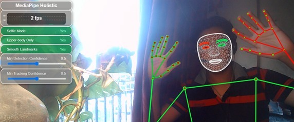 Holistic Human Frame Media Pipe – screenshot 1