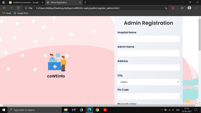 coWEinfo – screenshot 1