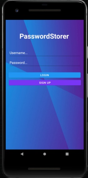 [44] - PasswordStorer – screenshot 1