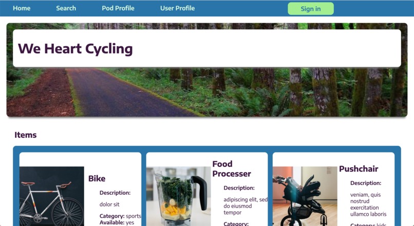podShare – screenshot 2