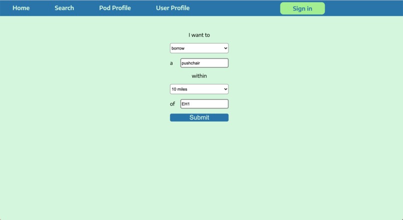 podShare – screenshot 4