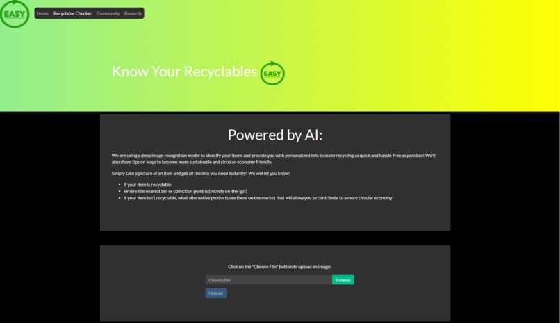 Athena Hack 2021 - EasyCycle – screenshot 2
