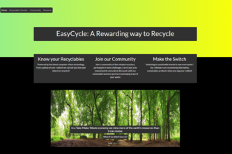 Athena Hack 2021 - EasyCycle