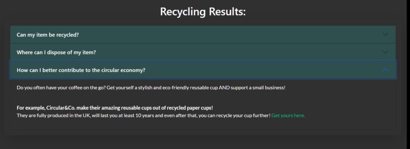 Athena Hack 2021 - EasyCycle – screenshot 7
