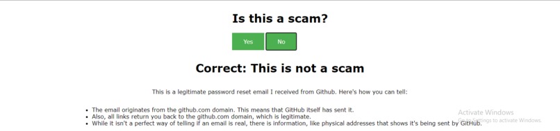 Phishing Trainer – screenshot 3