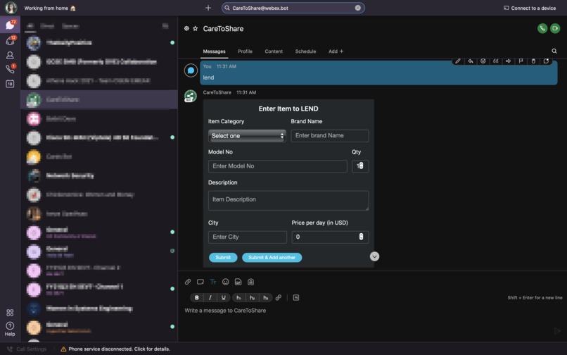 Care To Share – screenshot 1