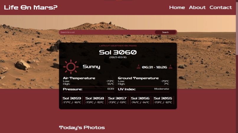 [20] - Life On Mars? – screenshot 1