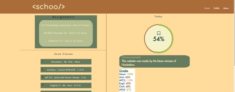 <schoo/> – screenshot 1