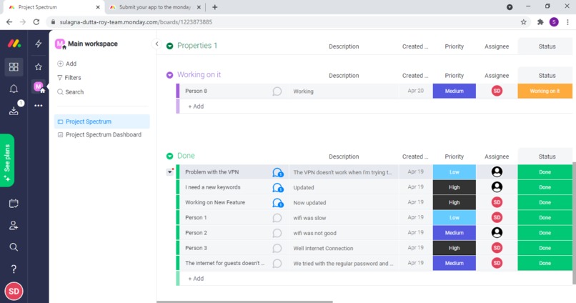 Project Spectrum – screenshot 1