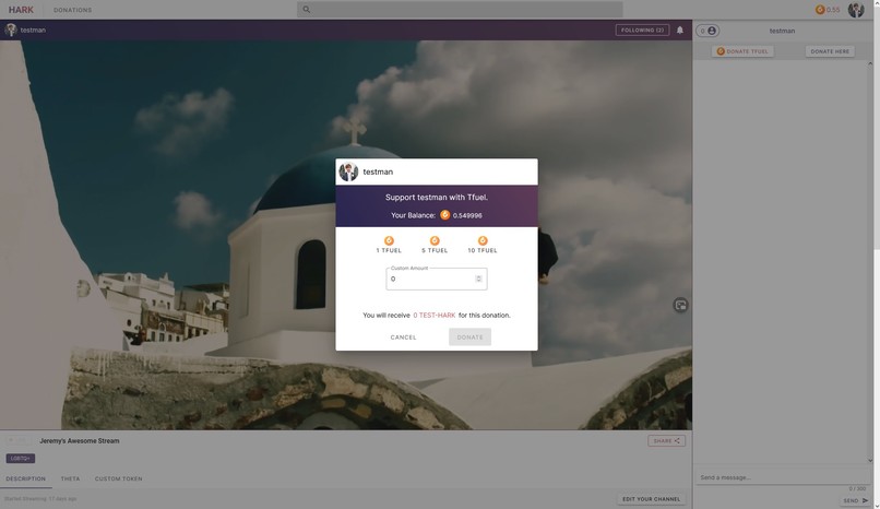 HarkTV | Theta for Social Good – screenshot 6