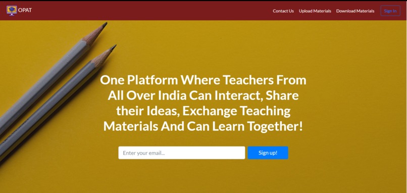 OPAT - One Platform For All Teachers – screenshot 1