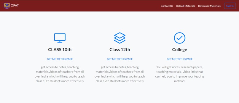 OPAT - One Platform For All Teachers – screenshot 2