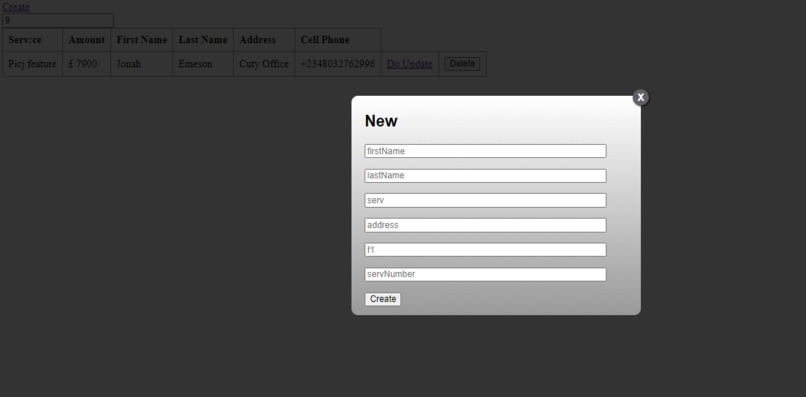 Serve Task – screenshot 2