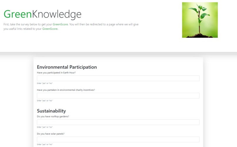 GreenKnowledge – screenshot 1