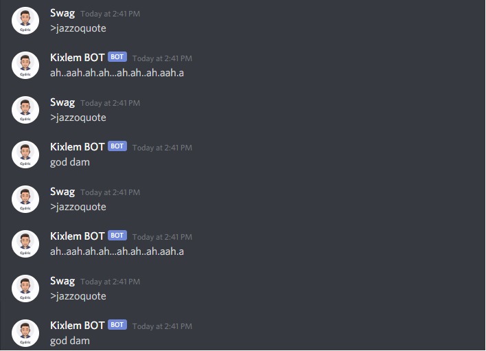 Kixlem Bot – screenshot 4