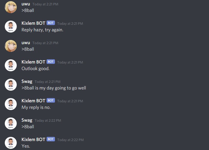 Kixlem Bot – screenshot 5