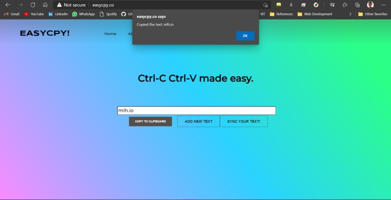 easycpy – screenshot 2