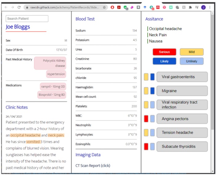 AI-powered patient records system to save doctors’ time – screenshot 1