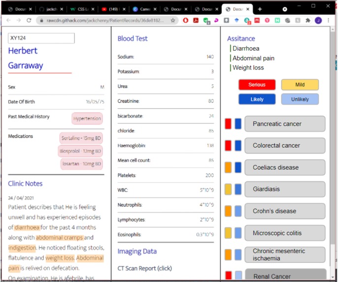 AI-powered patient records system to save doctors’ time – screenshot 2