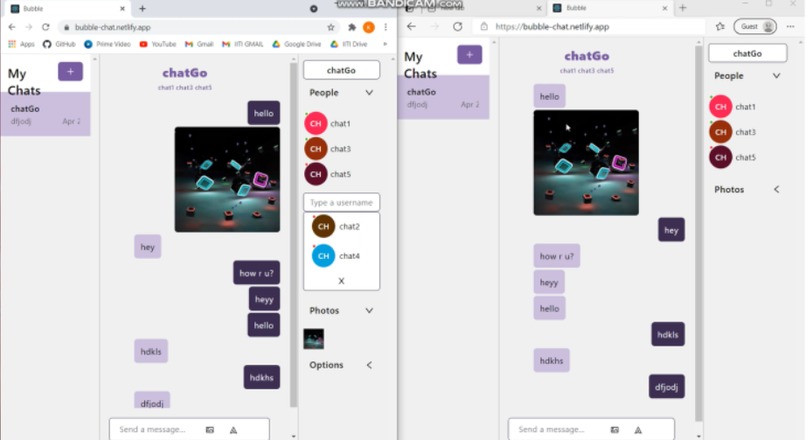 Bubble-Chat – screenshot 3