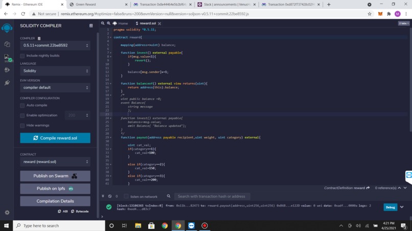 GREEN REWARD – screenshot 5