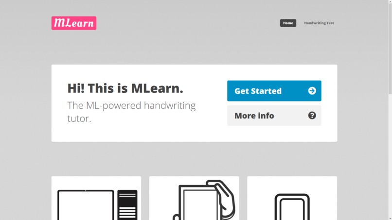 MLearn: The ML-Powered Handwriting Tutor – screenshot 2