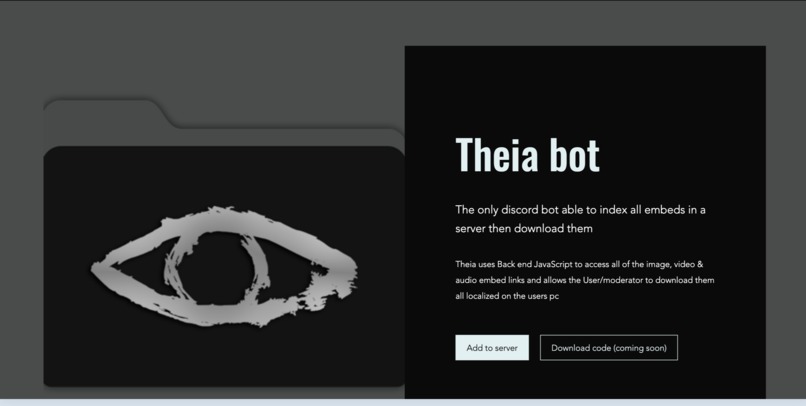 Theia – screenshot 2