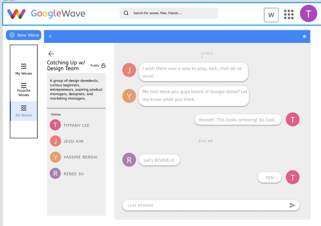 Google Wave – screenshot 4