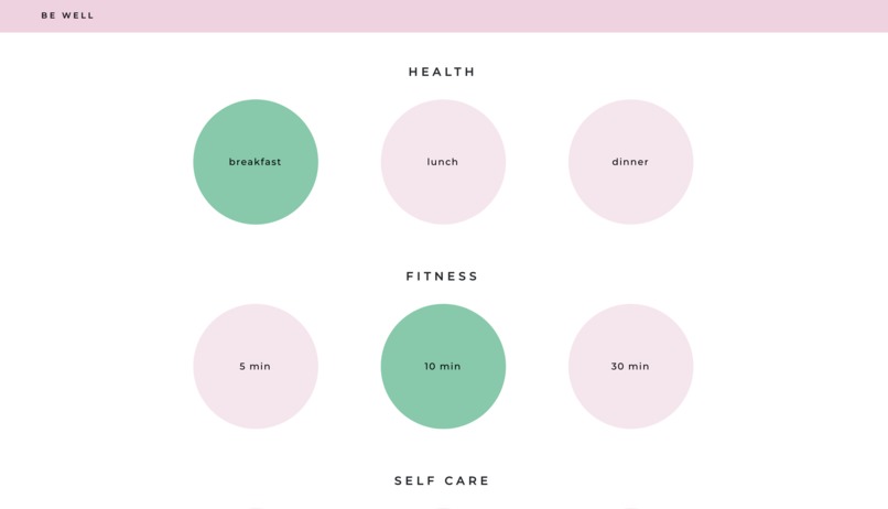 Be Well – screenshot 2