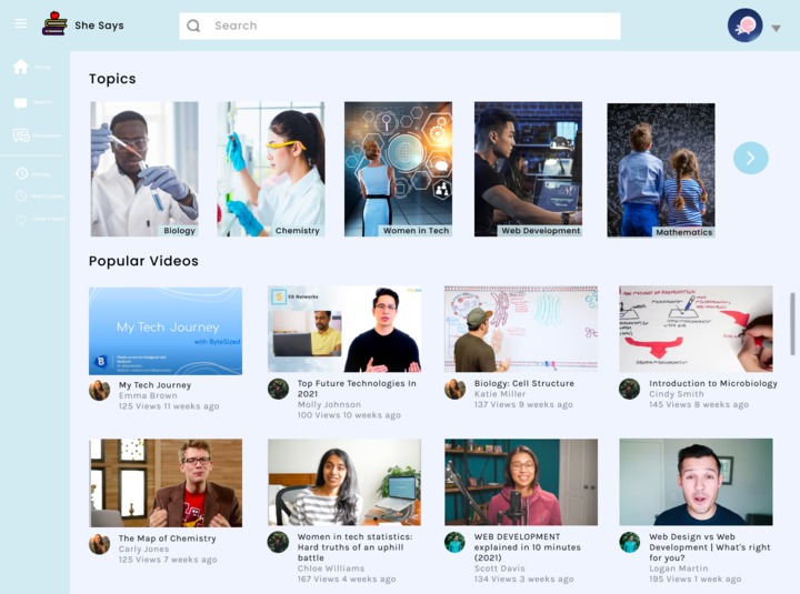 SheSays – screenshot 1