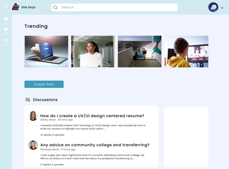 SheSays – screenshot 4