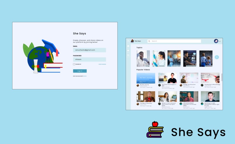 SheSays – screenshot 2
