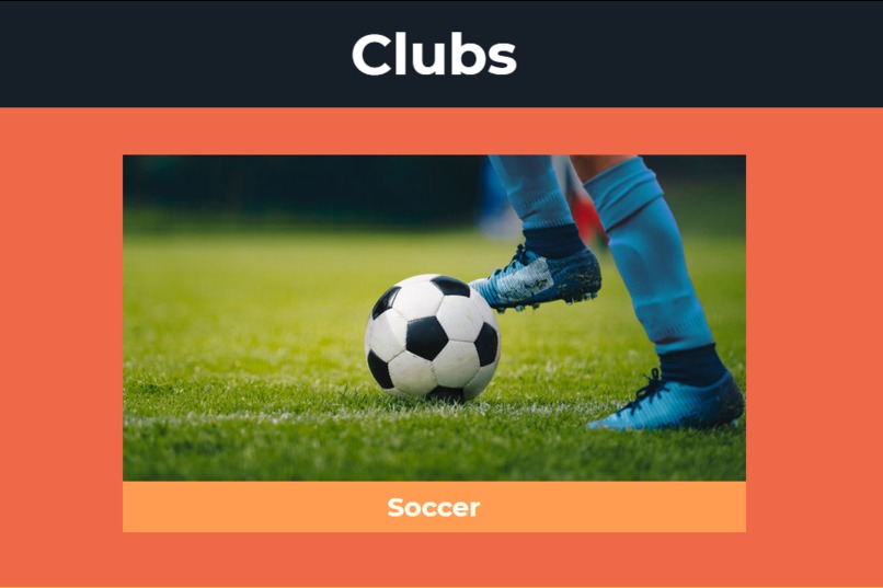 Club Finder System  – screenshot 1