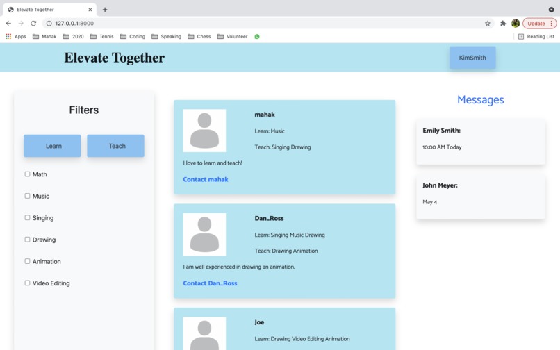 ElevateTogether – screenshot 2