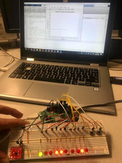 Accelerometer Angle Display – screenshot 2