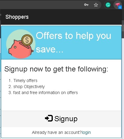 brand promotion google chrome extension – screenshot 2