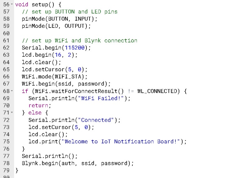 IoT Notification Board – screenshot 5