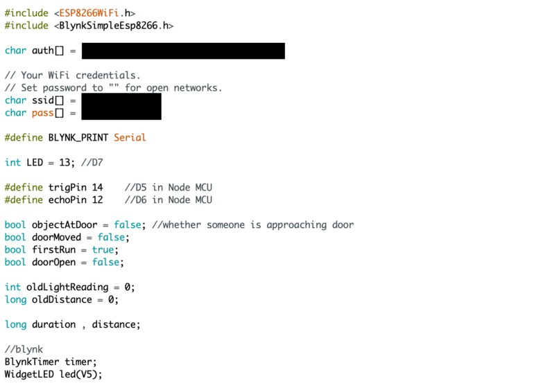 ESE190 Door Alarm – screenshot 2
