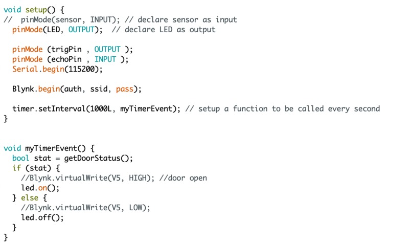 ESE190 Door Alarm – screenshot 3