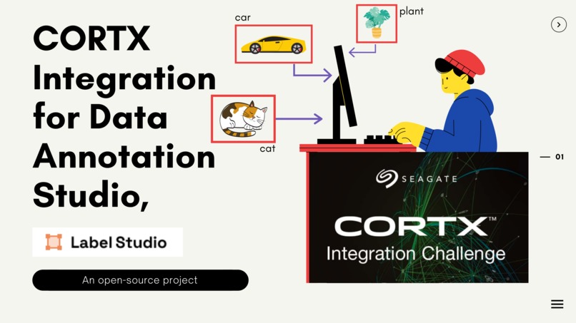 CORTX S3 Label Studio Integration – screenshot 1