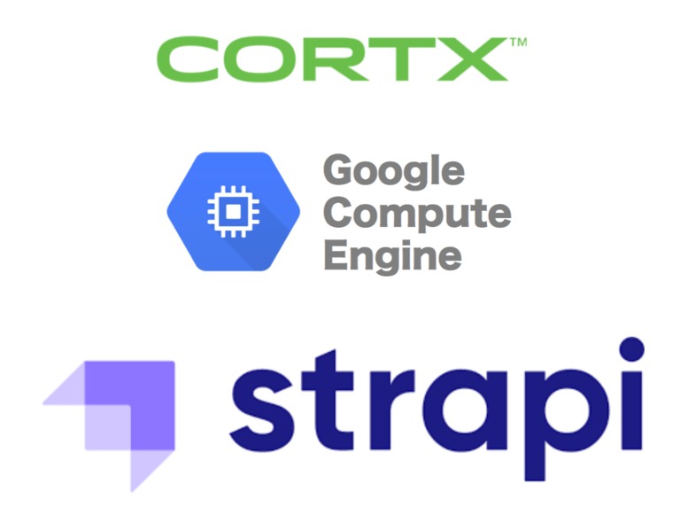 Integration of CORTX, Google Compute Engine, and strapi – screenshot 1