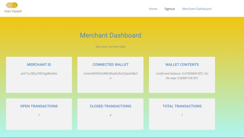 Coin Tunnel (Switched to main chain!) – screenshot 1