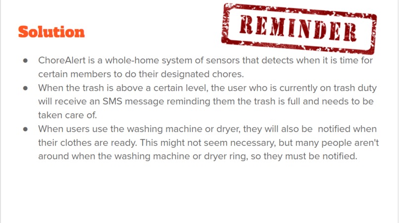 ChoreAlert – screenshot 2